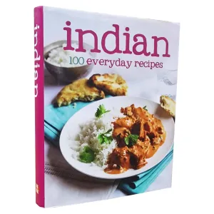 100 Recipes - Indian - Pocket size Cook Book - Love Food - Hardback