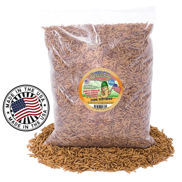 11 lbs. Chubby Dried Black Soldier Fly Larvae - Made in the USA