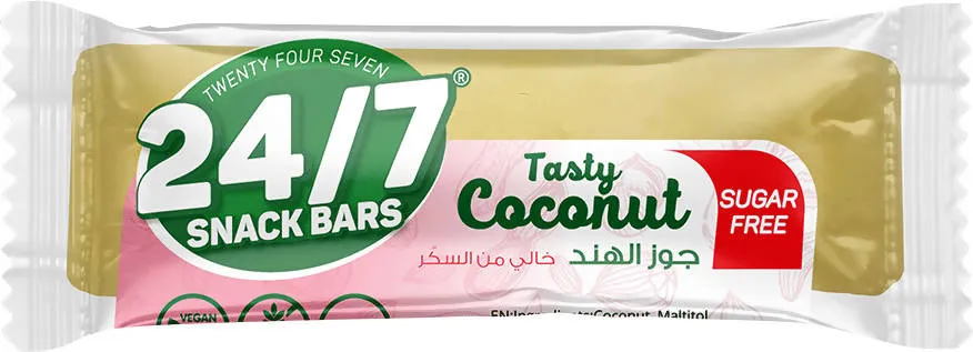 24/7 Coconut bites sugar free gluten free vegan