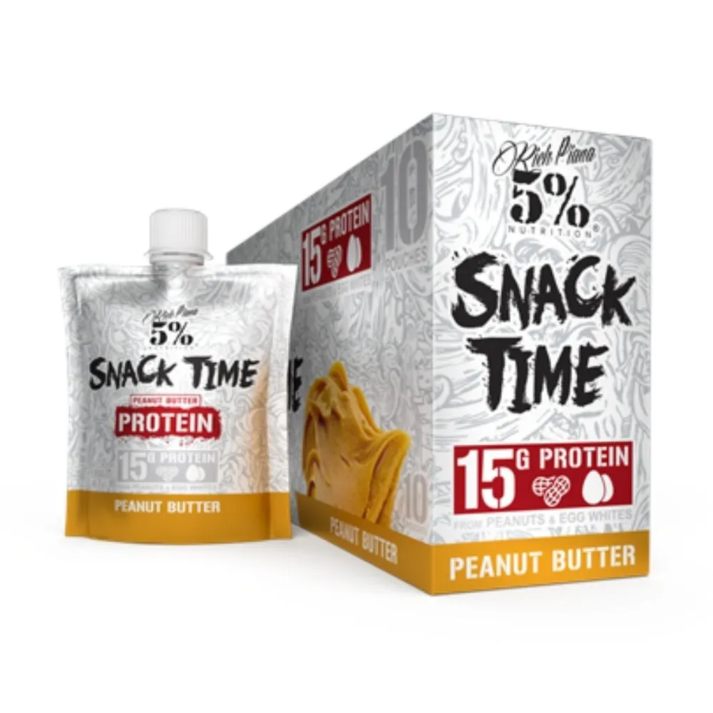 5% Snack Time Protein Peanut Butter 10 Pack