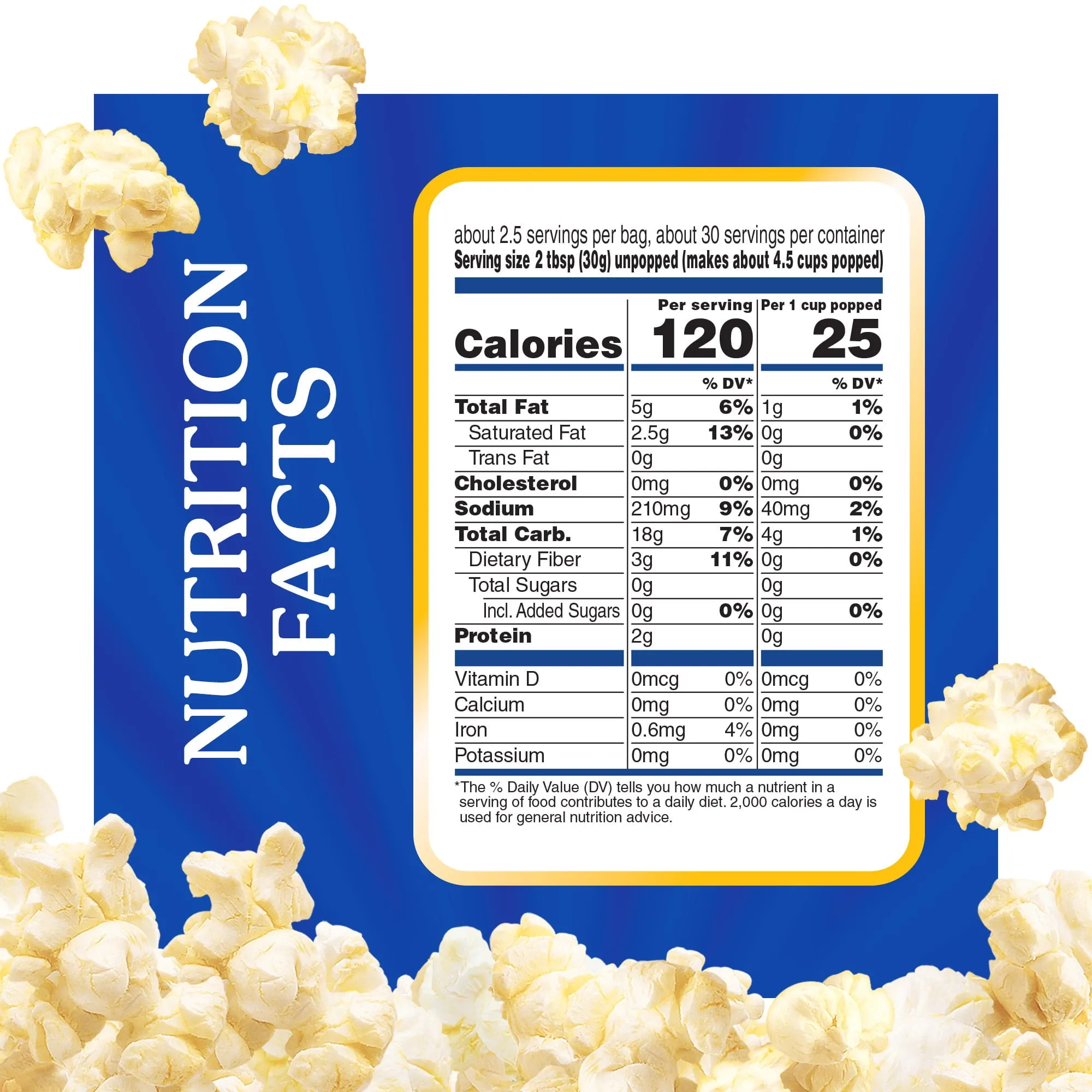 Act II Homestyle Microwave Popcorn, 2.75 oz. 12-Count