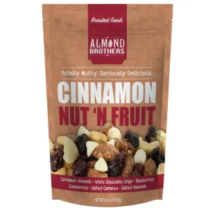 Almond Brothers - Cinnamon Nut N Fruit Snack Mix, 4.5 Oz