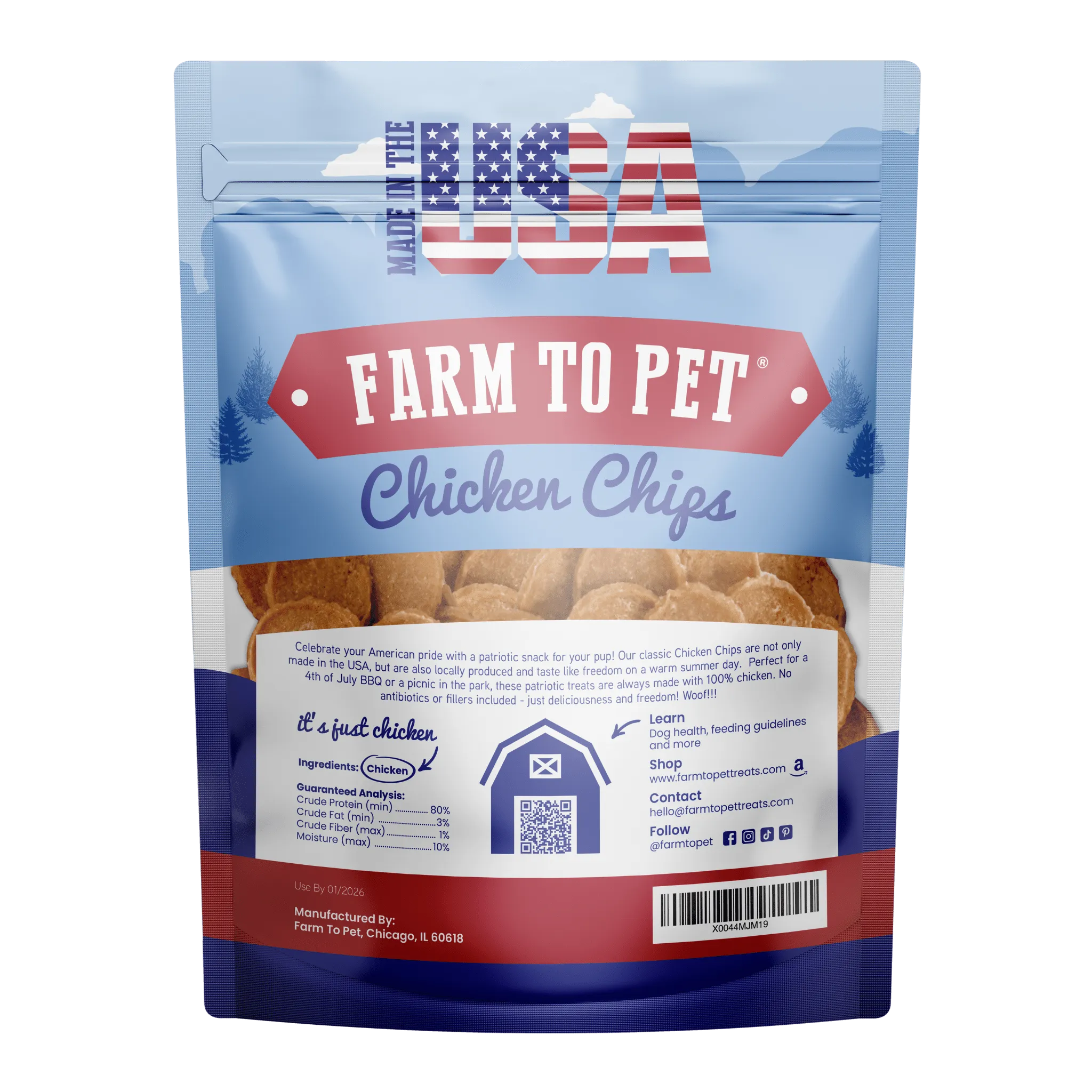 Americana Chicken Chips for Dogs