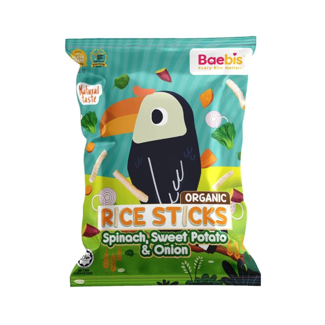 Baebis Organic Rice Sticks (9m )