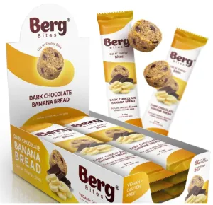 Berg Bites Dark Chocolate Banana Bread - 8 / 1.5 oz bag