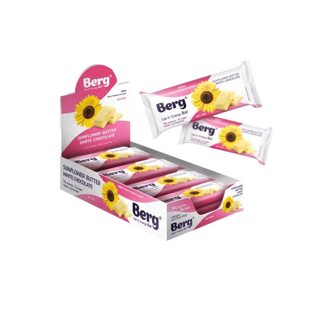 Berg Sunflower Seed Protein Bar 8/Box