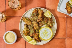 Black Truffle Parmesan Chicken Wings