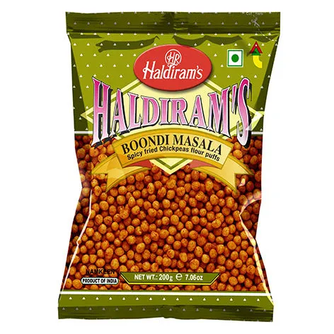 Boondi Masala Plain 200g by Haldirams