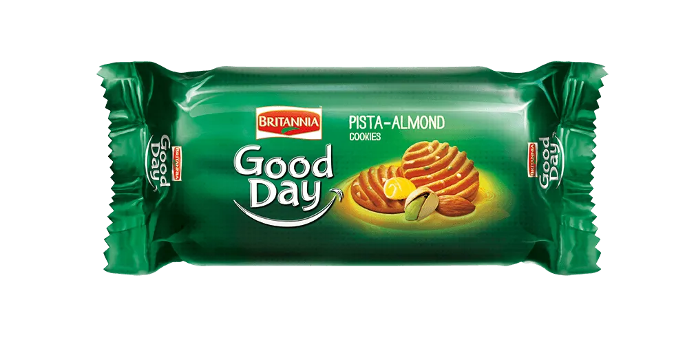 Britannia Pista Almond Cookies 75G