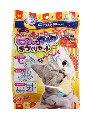 CattyMan Chicken Flavored Ice Pop DIY Set for Cat 140g