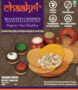 Chaakri Peppery Oat Khakhra