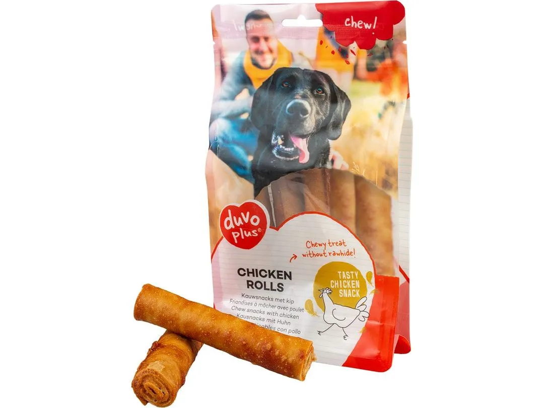 chew! Chicken rolls M - 12cm - 5pcs / 330g