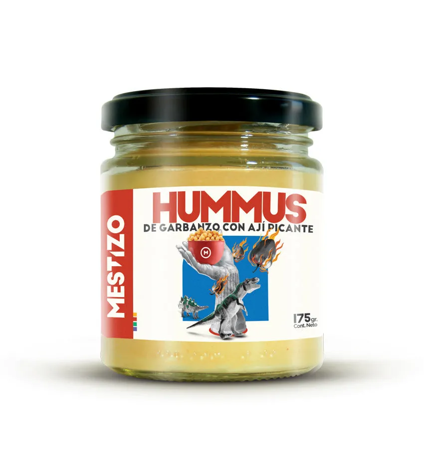 Chickpea Hummus with Spicy Pepper - Mestizo 175g