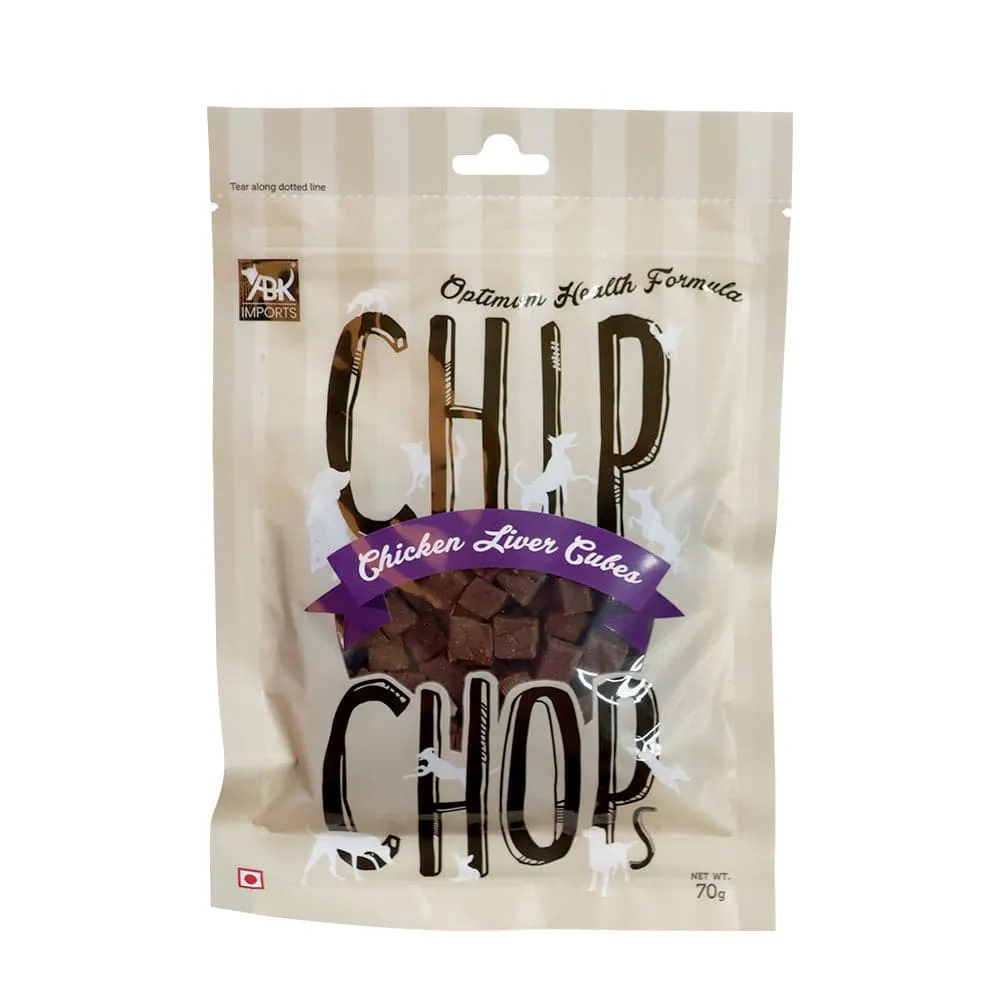 Chip Chops Chicken Liver Cubes Dog Treat (70g) Special Offer