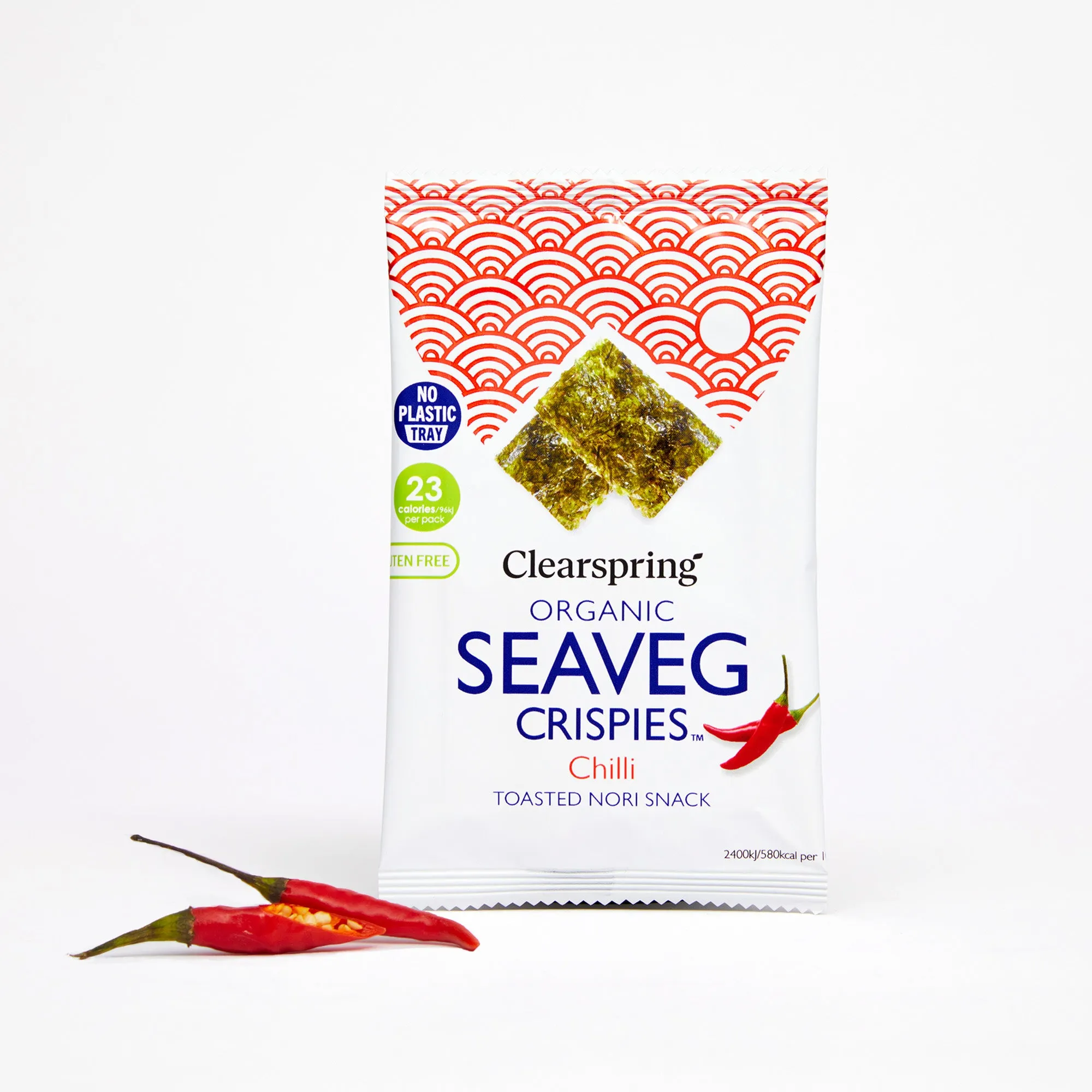 Clearspring Seaveg Crispies Chilli 4g