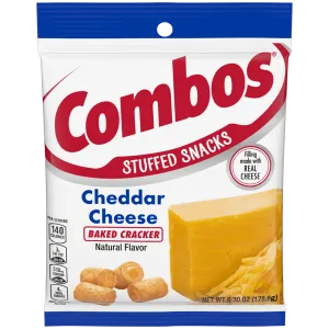 COMBOS® Cheddar Cheese Cracker Baked Snacks