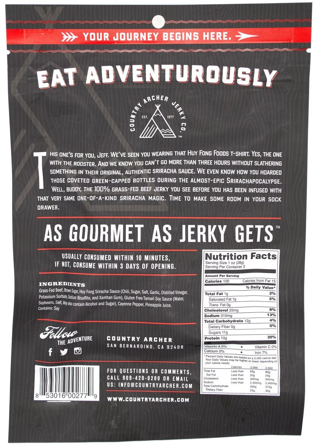 Country Archer Jerky