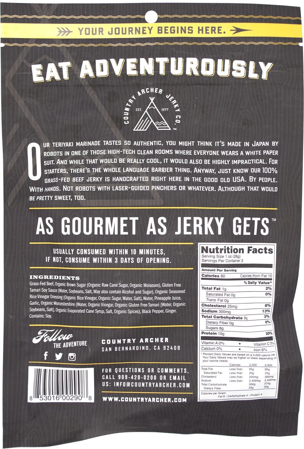 Country Archer Jerky