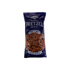 Crackfers Crispy Pretzel Party Mix Oven Baked 350g | Gourmet Savory Snack Mix