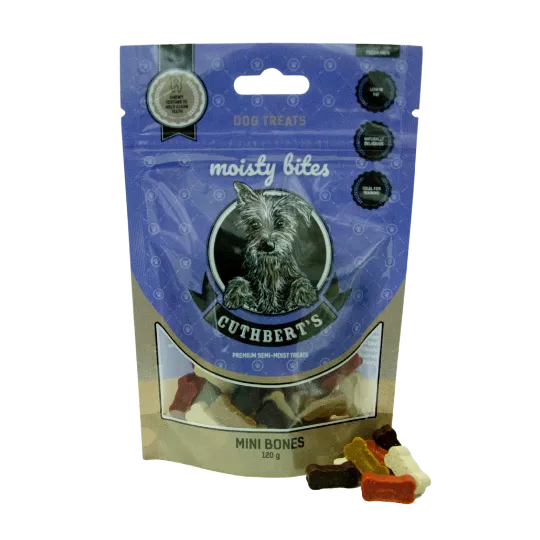 Cuthbert's - Semi Moist Mini Bones 120g Pouch