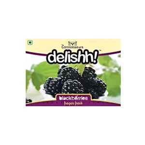 Delishh Blackberries Frozen Fresh 500g