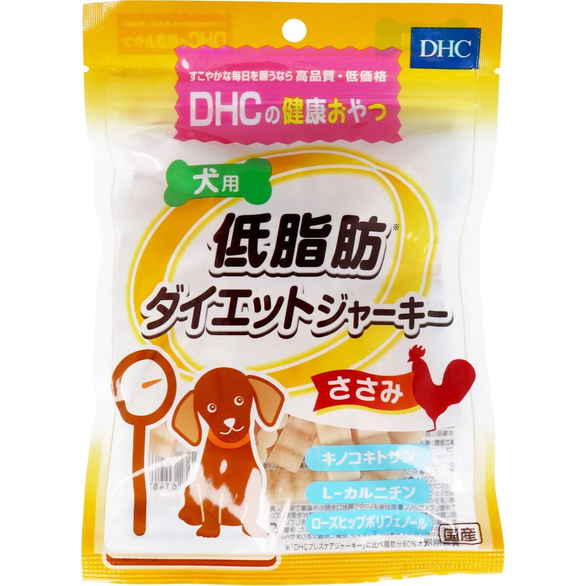 DHC - Low Fat Diet Jerky Healthy Diet Snacks for Pet Dogs 100g