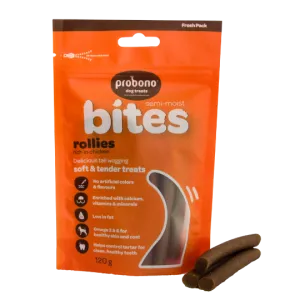 Dog Semi Moist  Chicken Rollies 120g Pouch