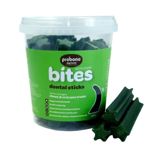 Dog Semi Moist Dental Sticks 500g Tub