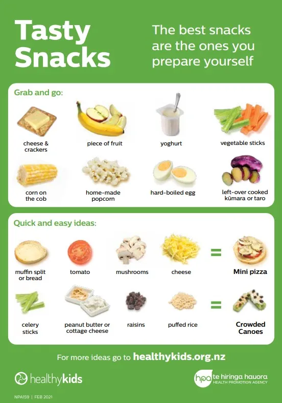 Easy ways to eat more veges & tasty snacks - NPA159