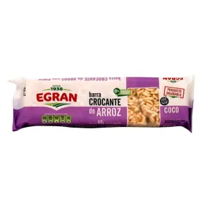 Egran - Crispy Puffed Rice Bar with Coconut 60g