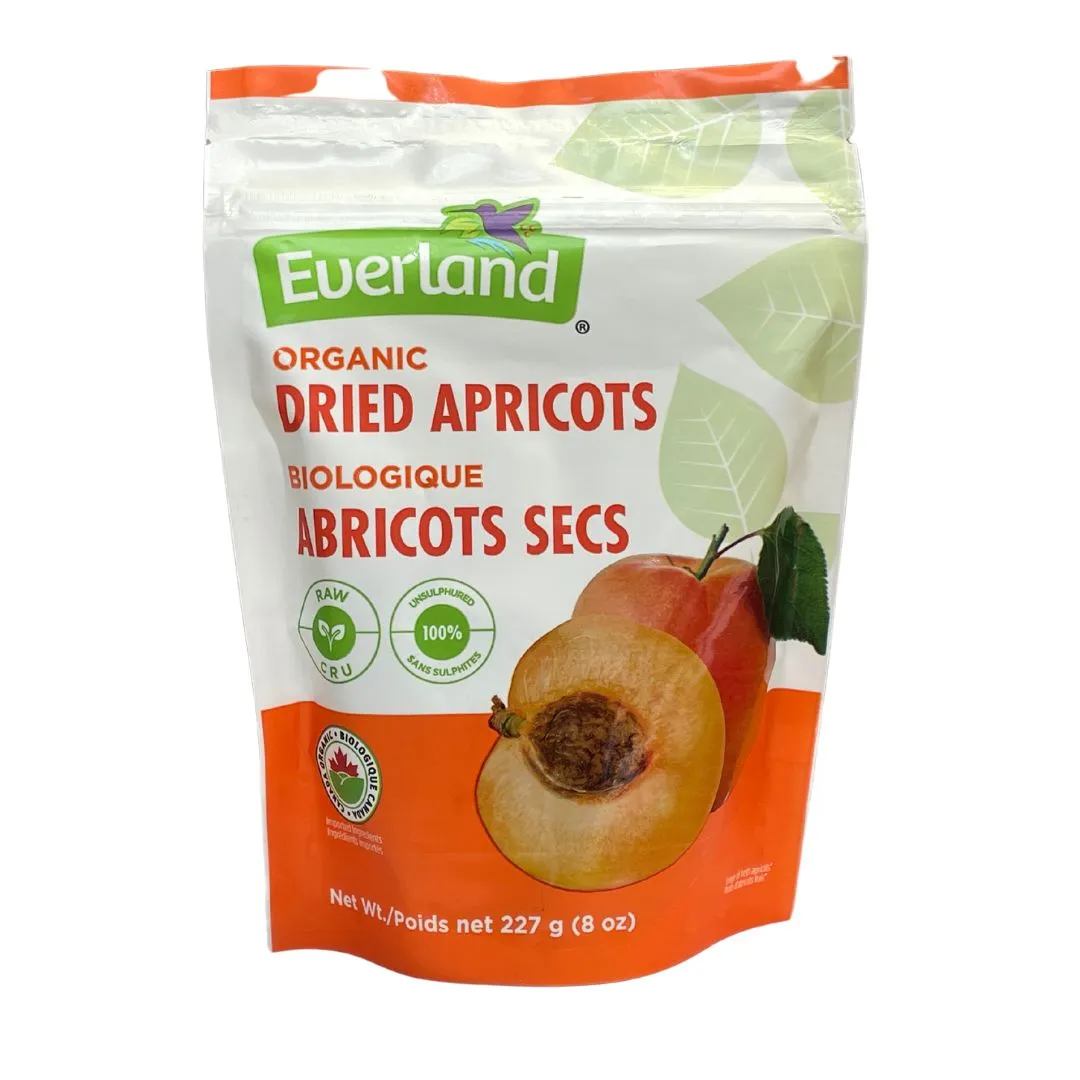 Everland Organic Dried Apricots (227g)