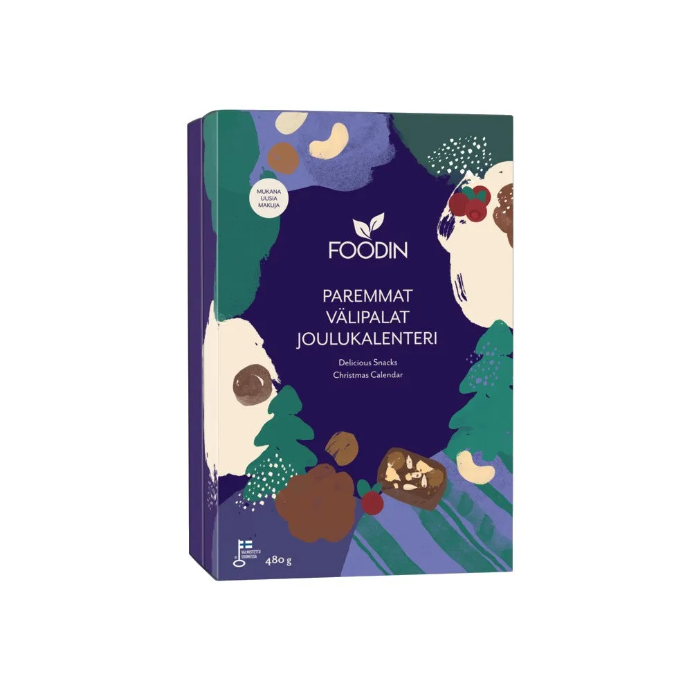 Foodin Snacks advent calendar 480g