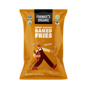 Gourmet Sweet Potato Churro Fries - Frankies 113g Snack Pack