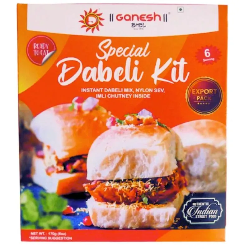 Ganesh Bhel Kacchi Dabeli Family Pack