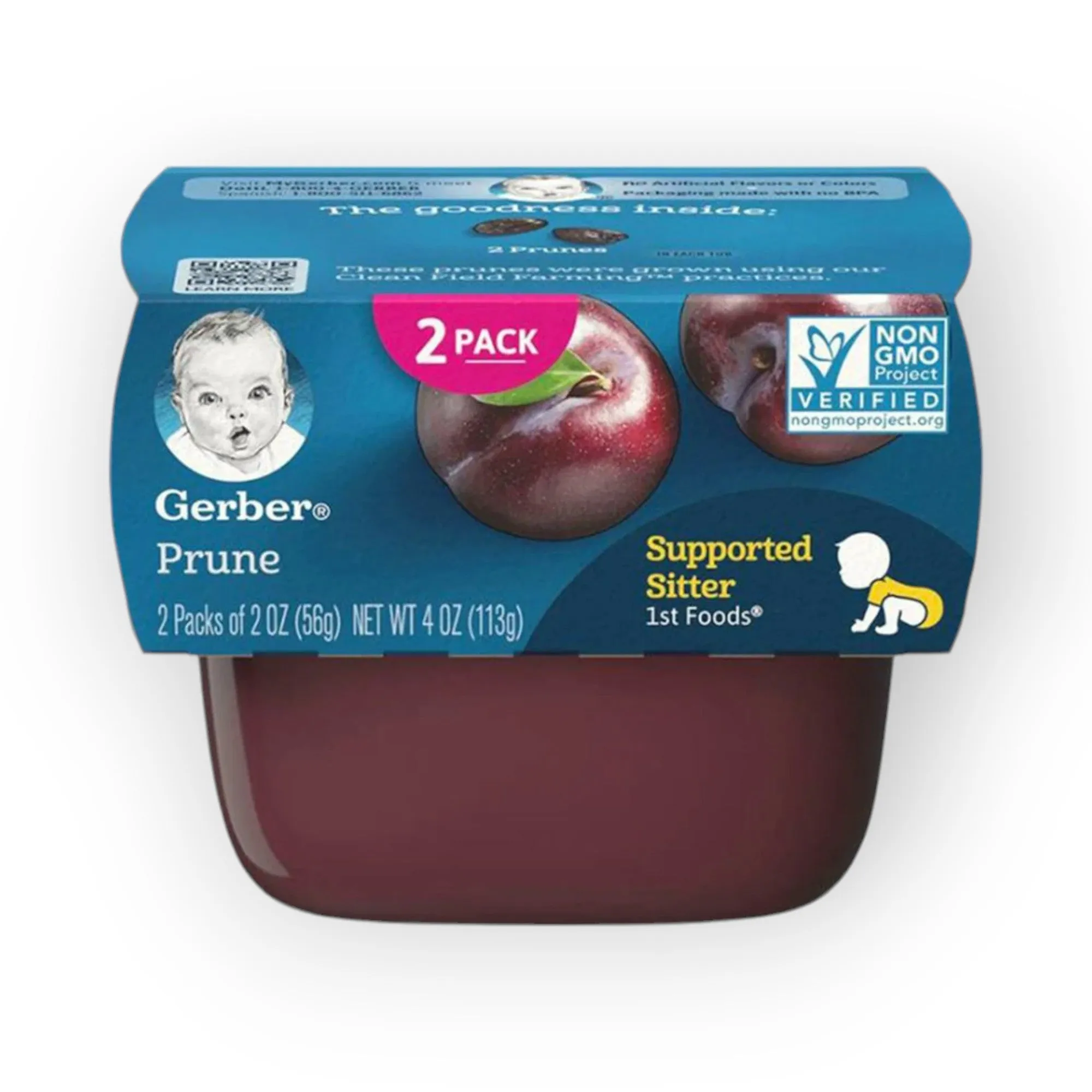 Gerber Natural for Baby 1st Foods, 2 oz,