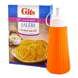 Gits Jalebi Mix with Maker Bottle