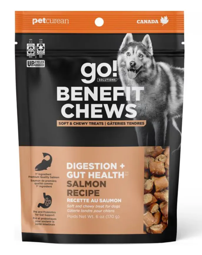 Go! Benefit Chews Digestive   Gut Health Salmon 6 oz