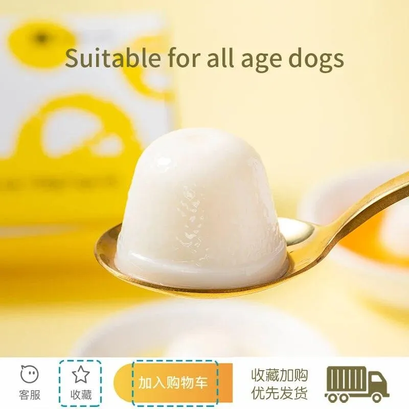 Goat's Milk Egg Yolk Dog Snacks Cat Pudding