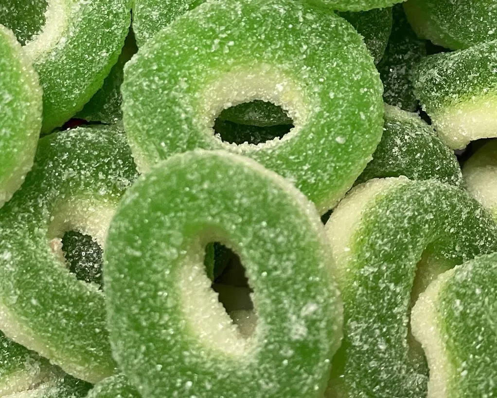 Gummi Apple Rings 6.5 oz. Bags