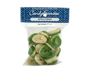 Gummi Apple Rings 6.5 oz. Bags