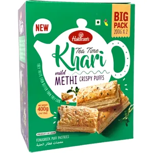 Haldiram Khari Methi Puff - 400gm