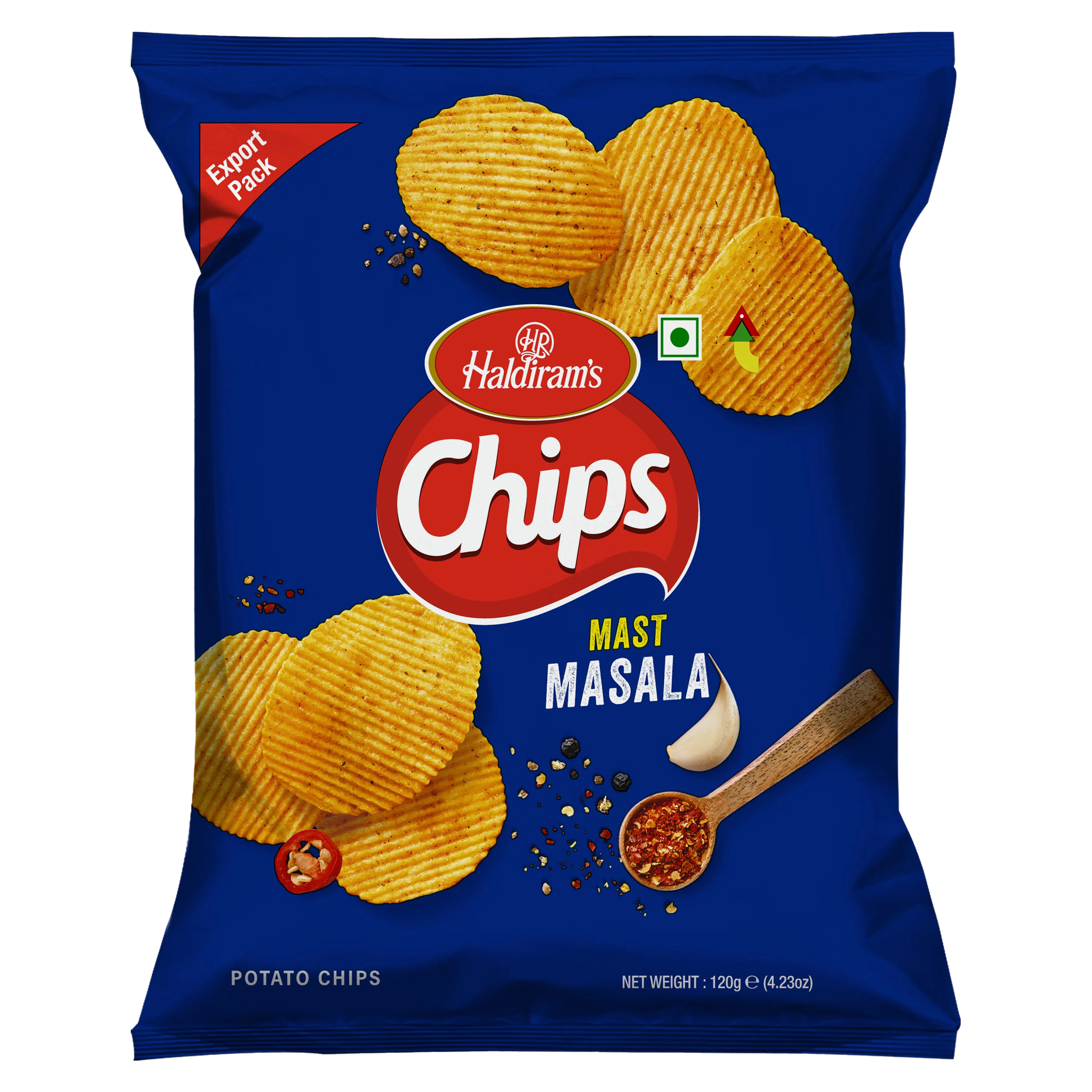 Sure! Heres an optimized product title with helpful modifiers:

Haldirams Mast Masala - Spicy Snack Mix, 120g Pack