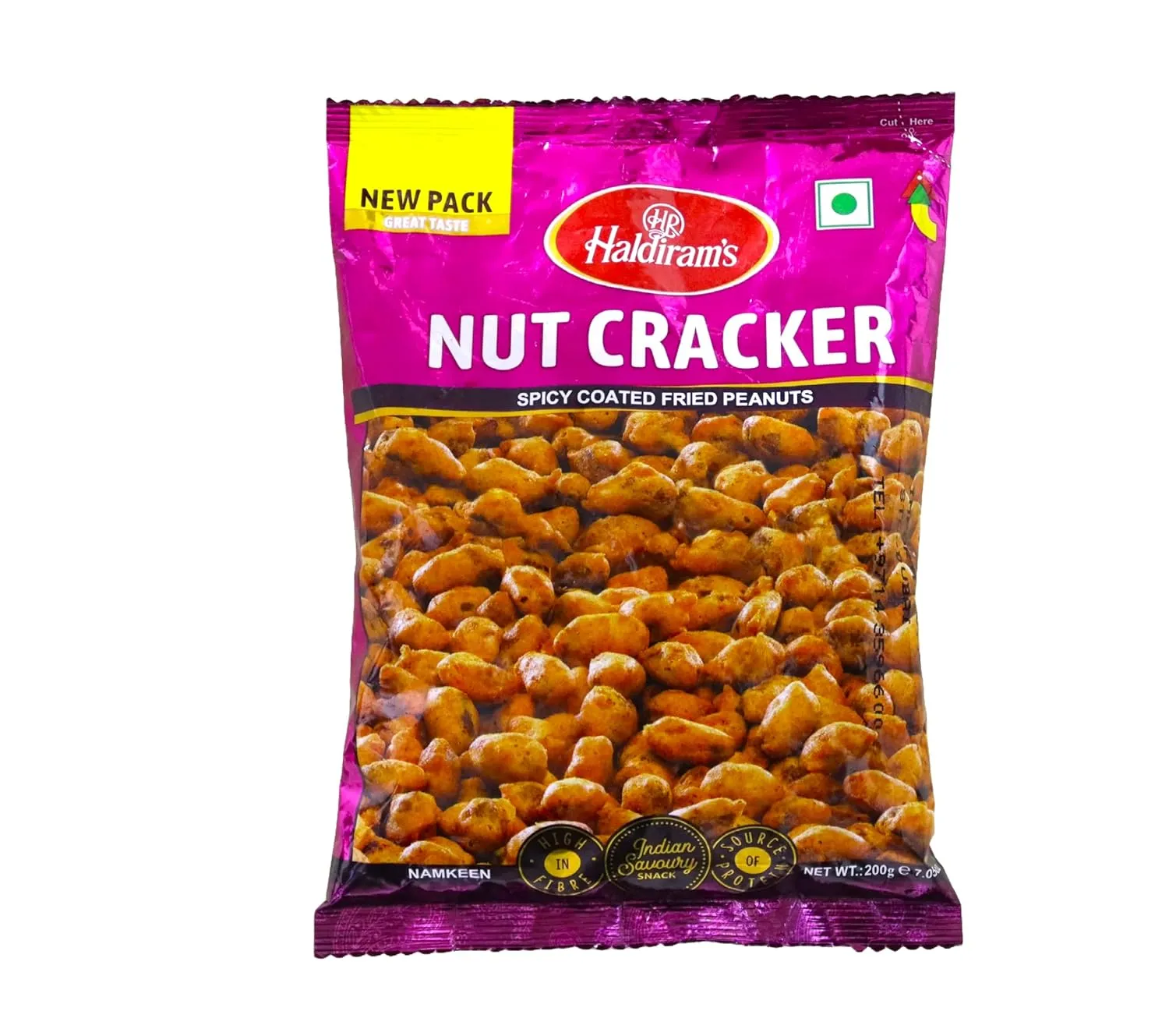 Haldiram Spicy Coated Fried Cracker - 200gm