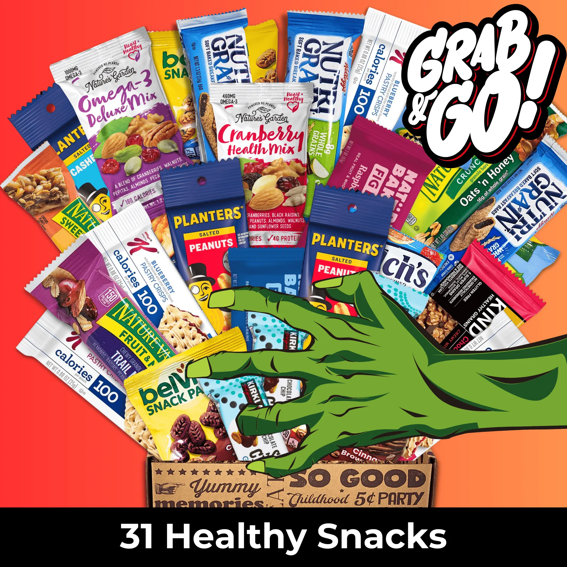 Halloween Healthy Snack Box – Guilt-Free Treats for All Ages!