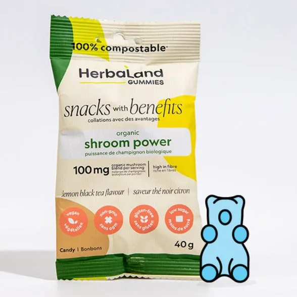 Herbaland Snack Gummies - Shroom Power (40g)