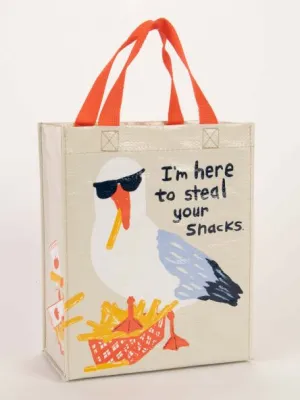 Here To Steal Your Snacks Handy Lunch Tote