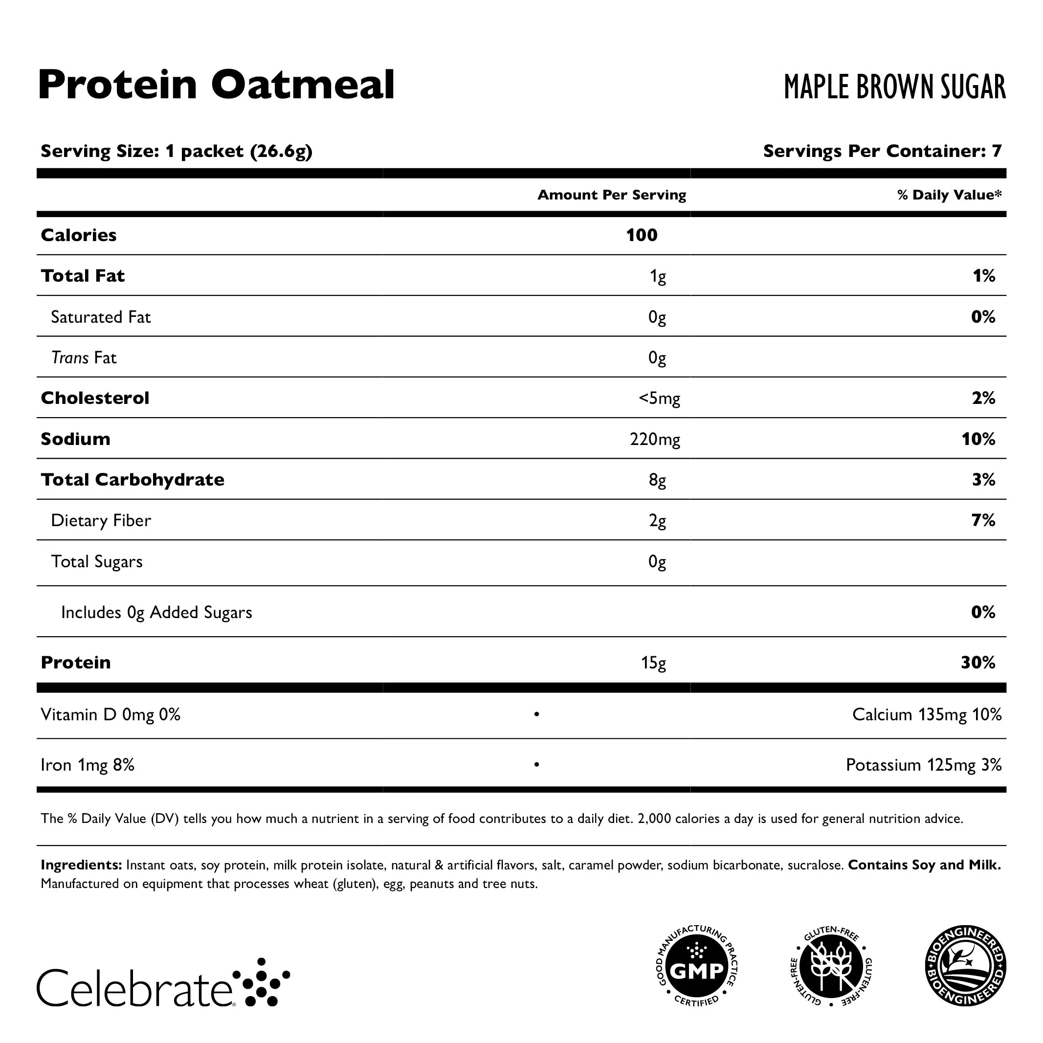 High Protein Oatmeal