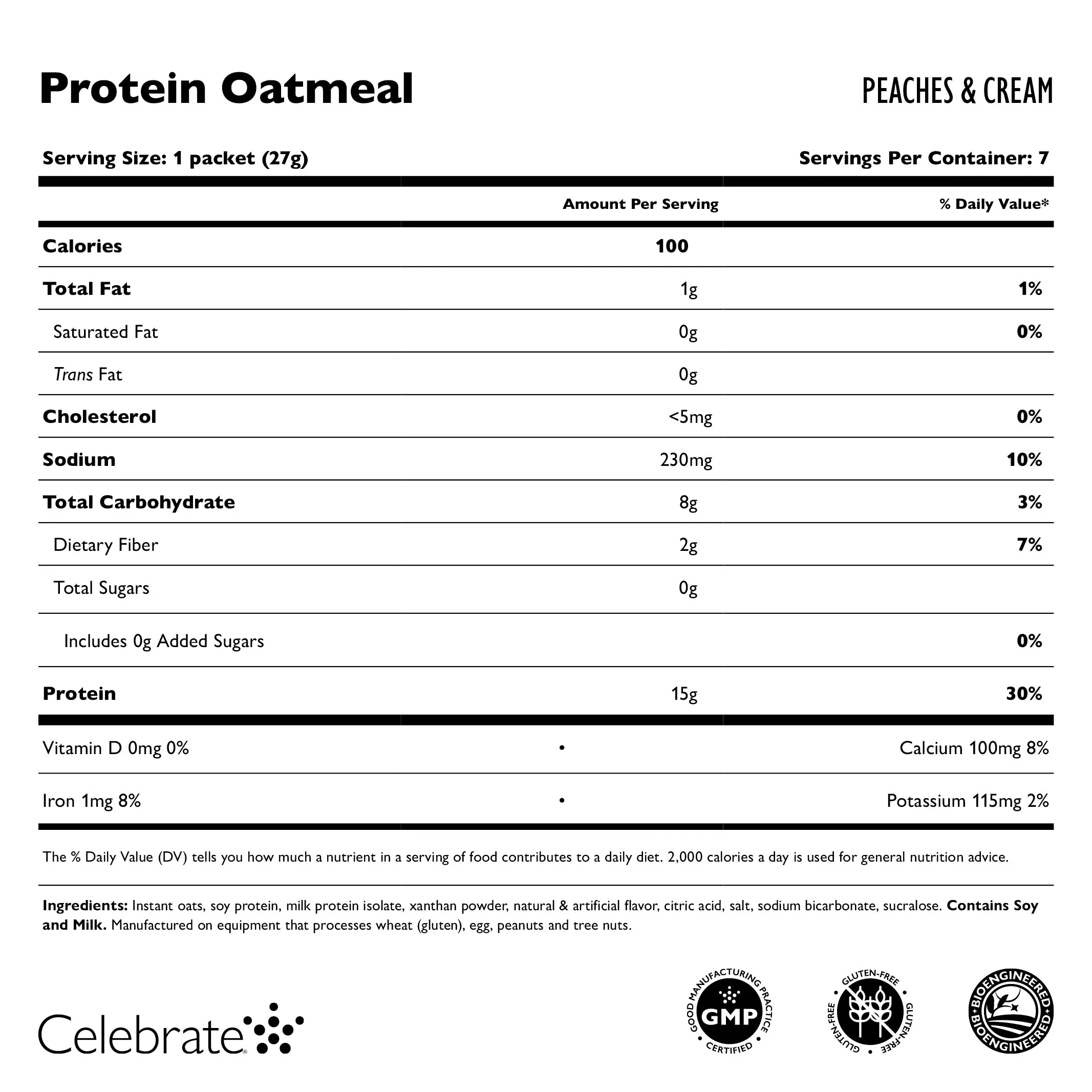 High Protein Oatmeal