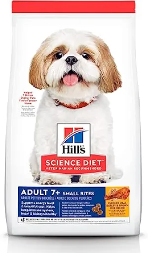 Hill's Science Diet Small Bites, Alimento Seco para Perro Adulto 7 , 2 Kg / 4.4LB