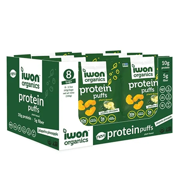 IWON Organic Puffs 8ct Box